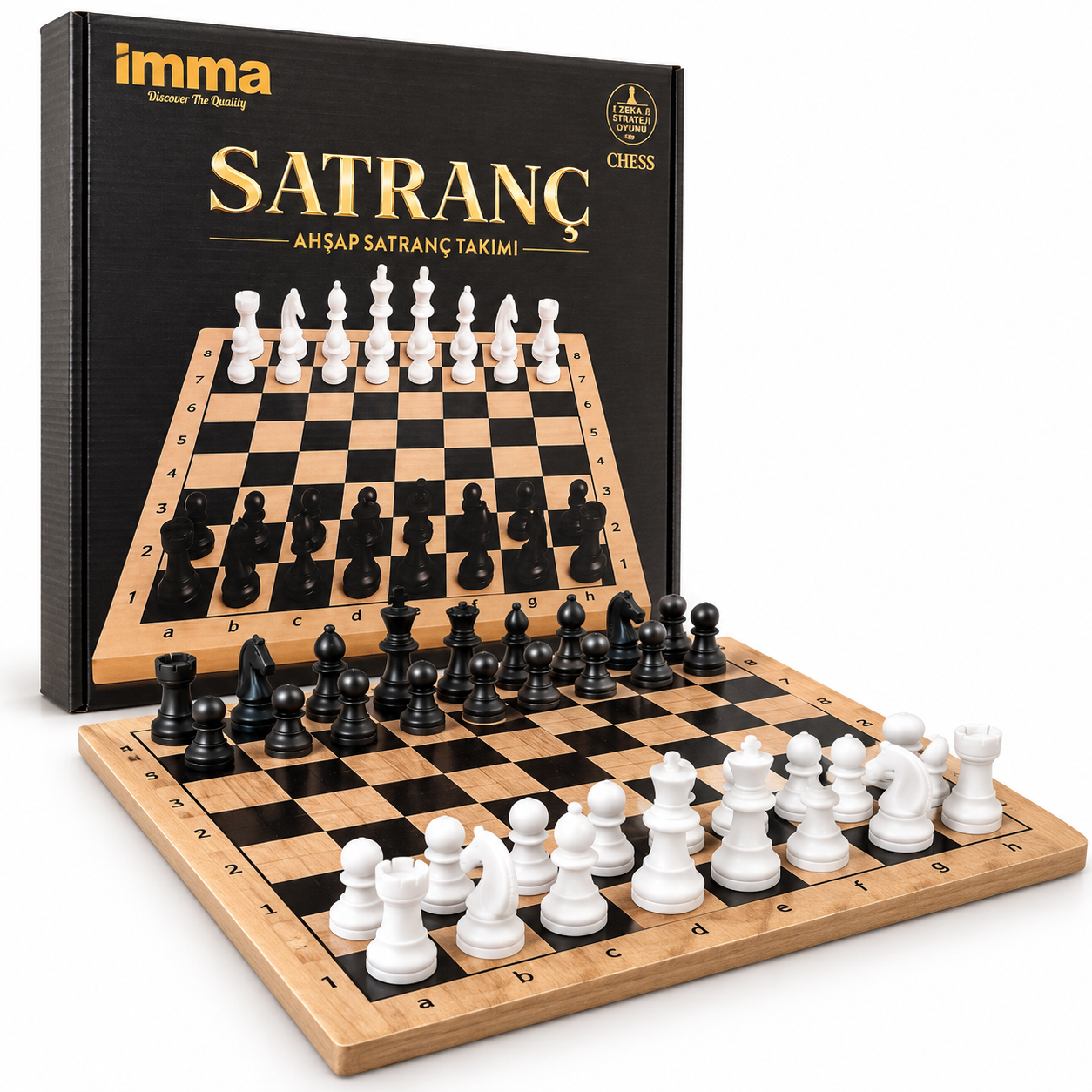 İmma 690 Ahşap Satranç Takımı