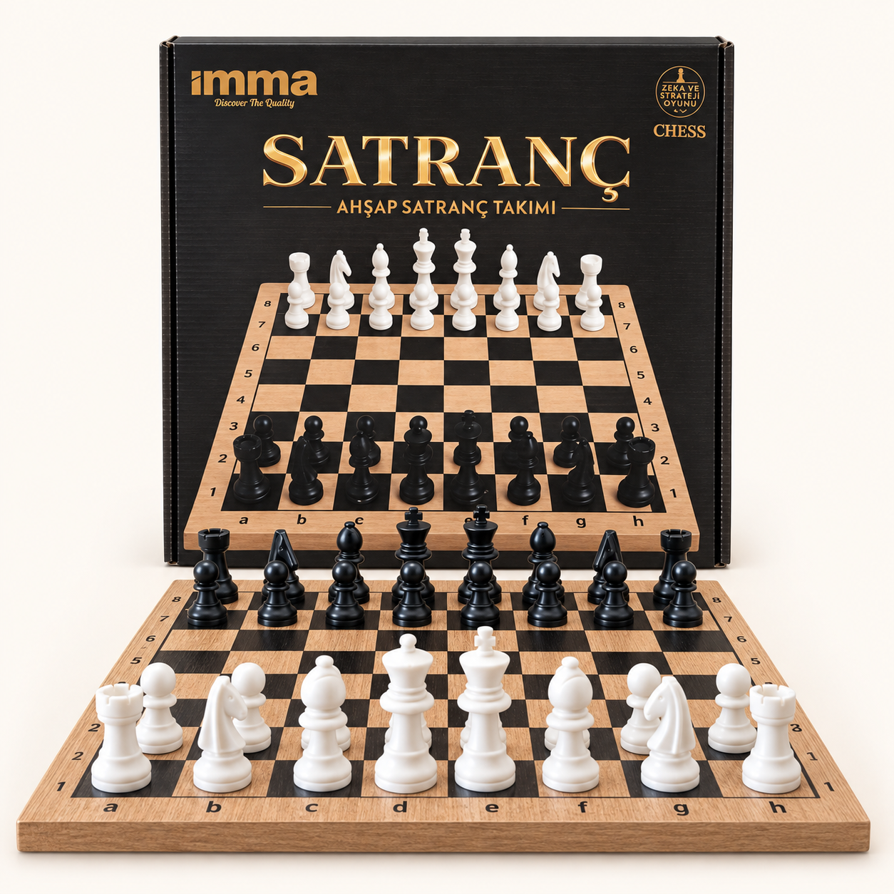 İmma 690 Ahşap Satranç Takımı